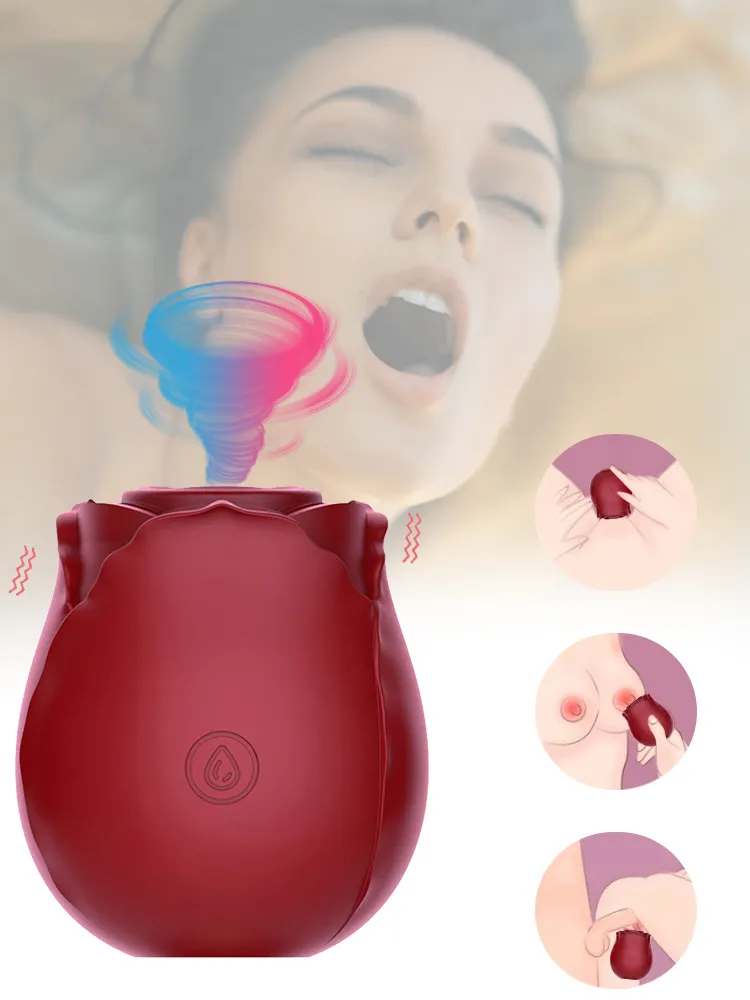 The Rose Clitoral Vibrator is not just a Toy for Sucking!